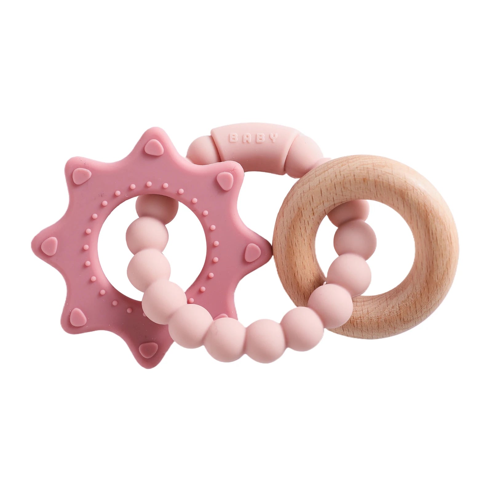 Sunshine & rainbow teether