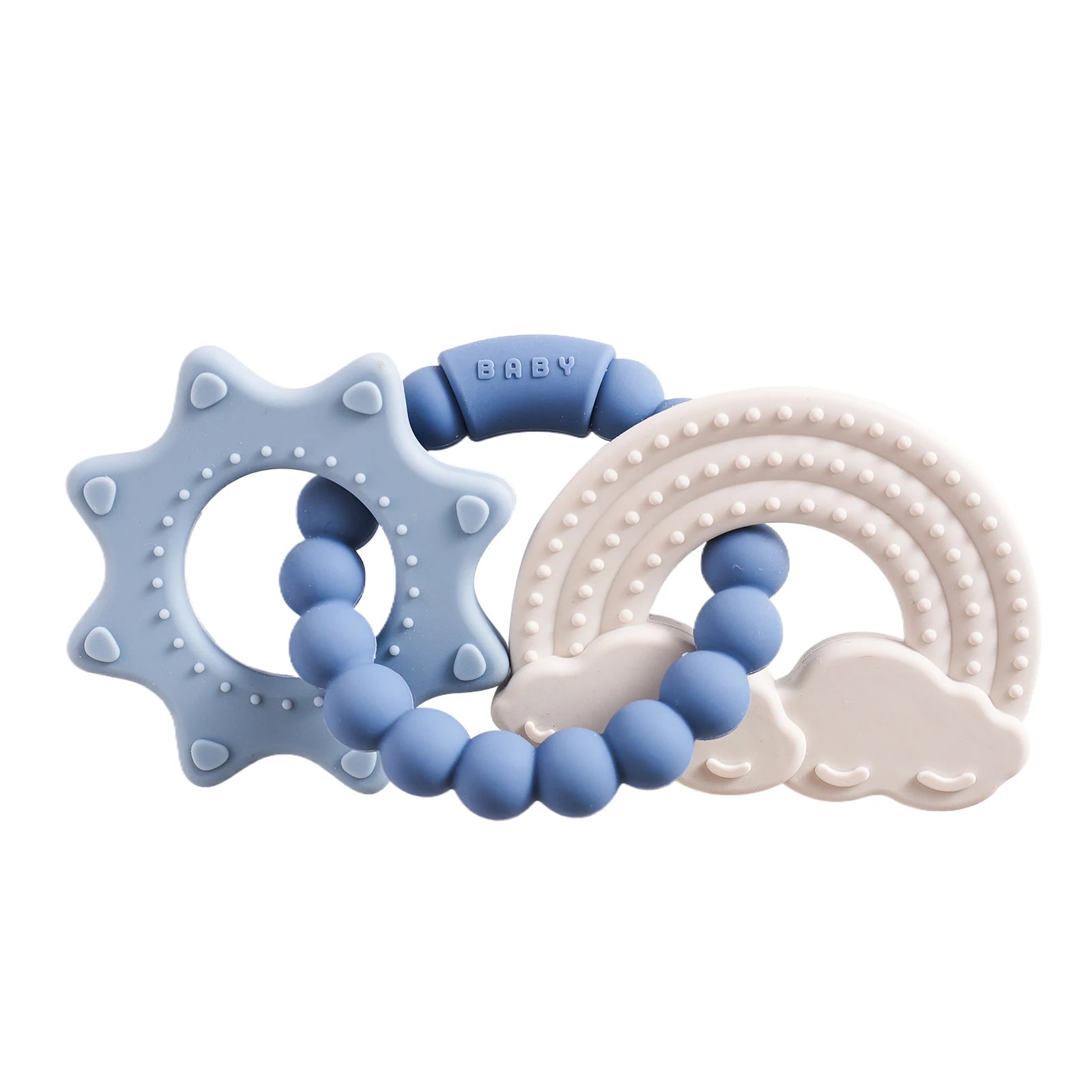 Sunshine & rainbow teether