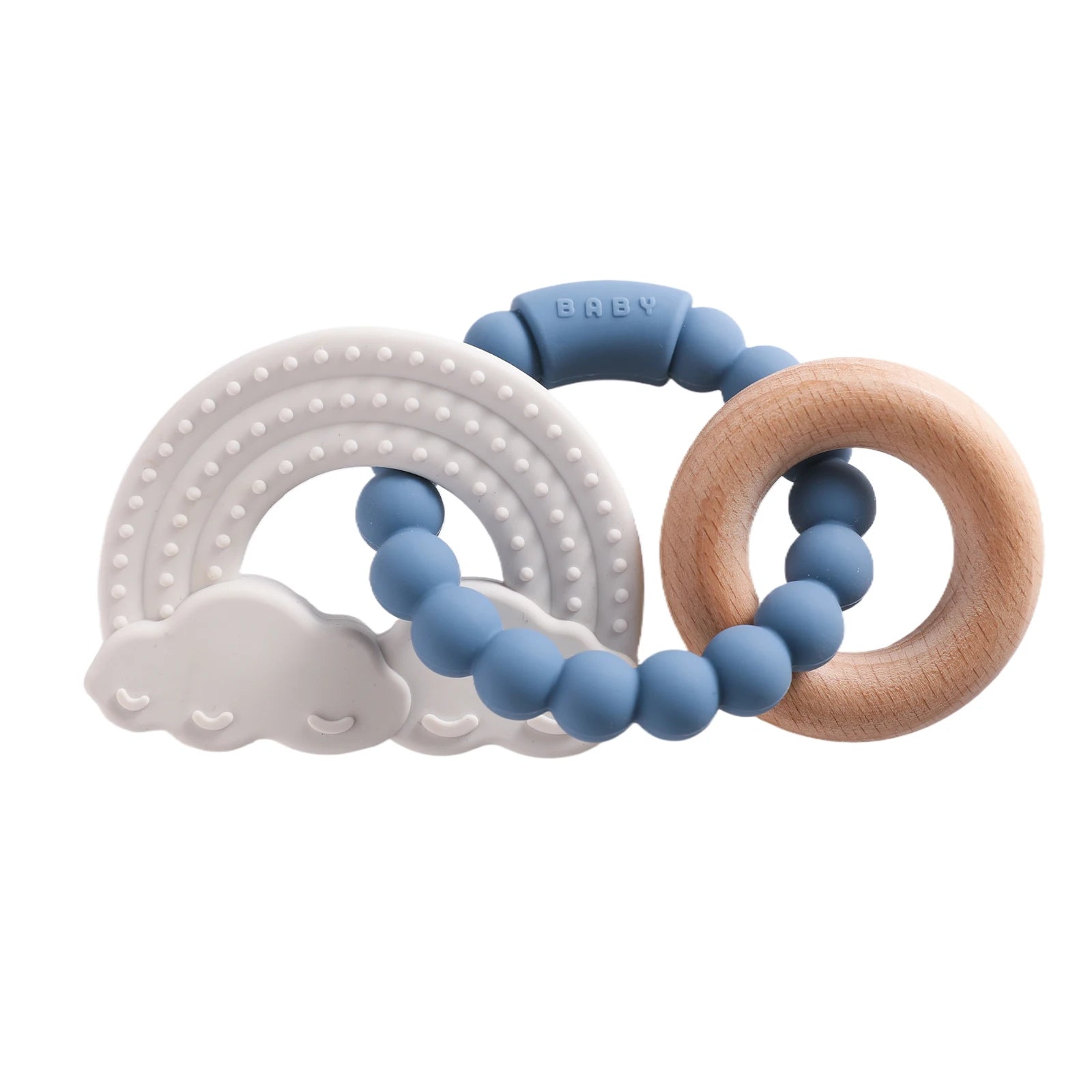 Sunshine & rainbow teether